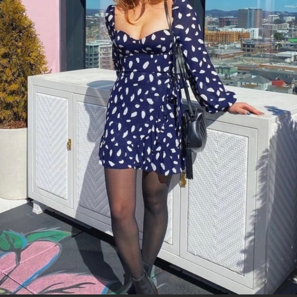 “💖Sale” Reformation Cammi Dress - Splatter